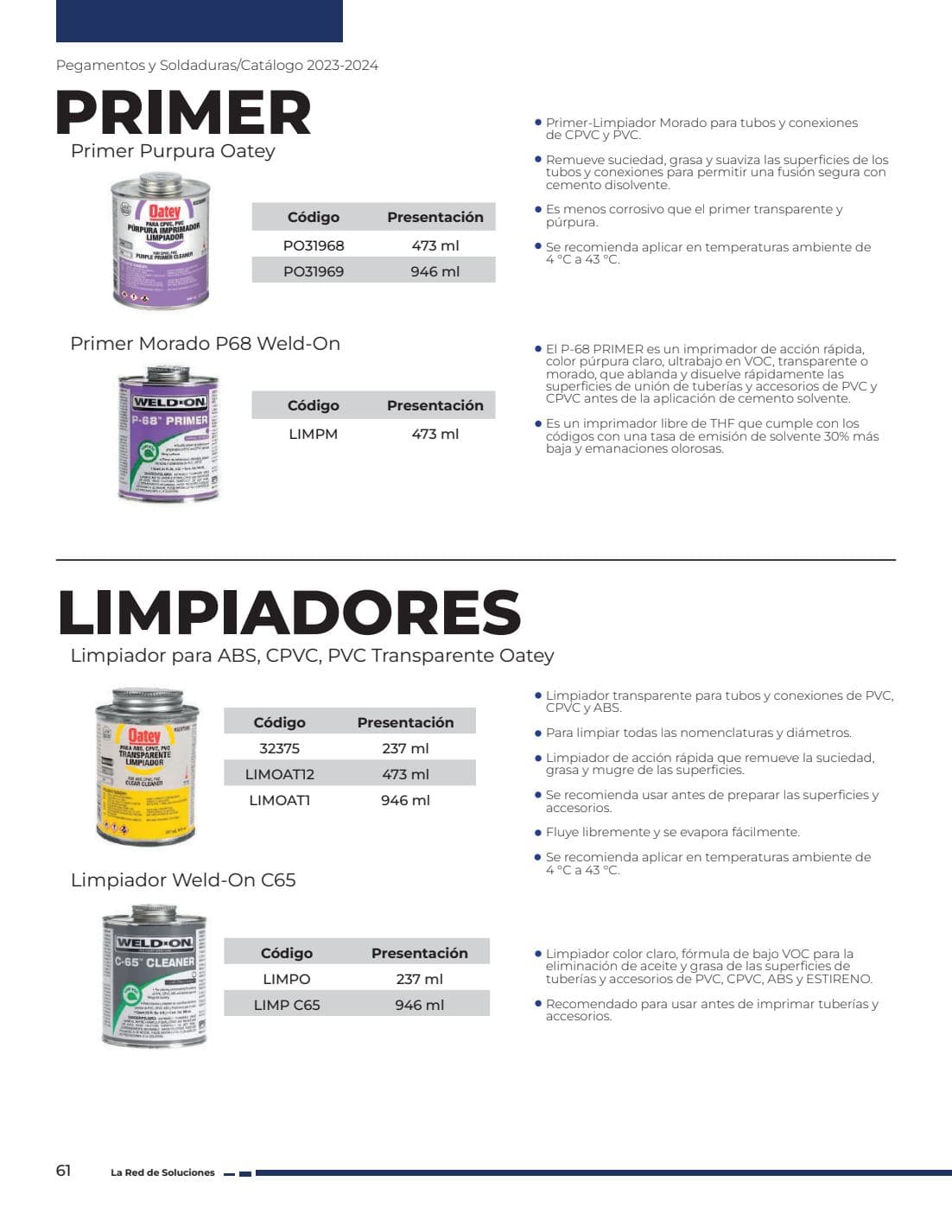 Pegamentos y soldaduras — página 5